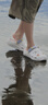 斯凯奇（Skechers）七夕情人节礼物女鞋厚底怪兽泡泡鞋透气软底防滑耐磨洞洞鞋111581 实拍图
