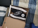 匡威（Converse）莫尔登All Star夏季帆布运动休闲板鞋黑色A00811C A00811C 40 实拍图