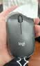 罗技（Logitech）M185鼠标 无线鼠标 办公鼠标 对称鼠标 黑色蓝边 带无线2.4G接收器 实拍图