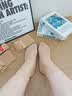宝娜斯20双短丝袜女夏季超薄款水晶丝耐磨不易勾丝吸汗防滑抑菌中筒丝袜 实拍图
