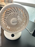海尔（Haier） 统帅空气循环扇电风扇台扇小风扇涡轮扇家用节能风扇台式壁挂音轻定时摇头办公学生宿舍桌面风扇 基础款LSF-CM101(W) 实拍图
