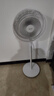 美的（Midea）【加大网罩】七叶轻音柔风电风扇/家用省电落地扇/小型台式电扇/广角摇头大风力宿舍风扇 SAE35CA1 实拍图