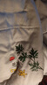 【京东快递】艾草夏凉被 单双人可水洗机洗 不跑棉夏被 灰色 70x100cm 实拍图