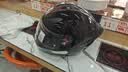 AGV K1S头盔K1摩托车机车全盔四季通用全覆式跑盔男女广角通风透气3C K1S亮黑配黑茶色镜片 L（适合57-58头围） 实拍图