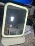 名创优品（MINISO）三色LED化妆镜便携皮套折叠化妆镜皮包镜-小号(白色) 实拍图
