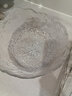 网红玻璃水果盘家用沙拉碗新款ins风轻奢客厅茶几点心零食干果盘 沙拉碗【透明中号】 实拍图