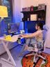 晋柏顺丰发货钛戟s3装机械臂电竞桌子台式电脑桌家用卧室2026新款实木 S3黑碳纤维纹理18mm左右厚+生态环保桌面+用坏包赔 长100宽74高75cm【二段分板】十年质保+24速发 实拍图