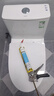 九牧（JOMOO）马桶家用一级水效防臭卫浴虹吸式马桶坐便器大冲力抗菌卫生间坐厕 镇店热卖【升级无棱】11370 305坑距(2515城包安装) 实拍图