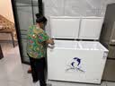 澳柯玛（AUCMA）双温系列302升双箱家用冰柜 冷藏冷冻卧式商用大容量双门冰箱 冷藏全铜管 BCD-302CNE 以旧换新 实拍图
