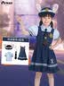迪士尼（Disney）疯狂动物城cosplay兔子帽子中秋节开学季女童短袖连衣裙 140 CM 实拍图