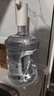 拜杰纯净水桶 食品级PC矿泉水桶透明手提式水桶茶水桶 大容量水桶黑盖7.5L 实拍图