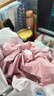 京东京造 小布丁Pro遮阳伞防晒防紫外线黑胶太阳伞 渐变粉小巧19寸90cm 实拍图