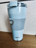 膳魔师（THERMOS）便携电动搅拌杯咖啡杯新款陶瓷涂层车载办公室保温杯高颜值水杯子 膳魔师-冰湖蓝【395ml】+蓝色杯套 实拍图