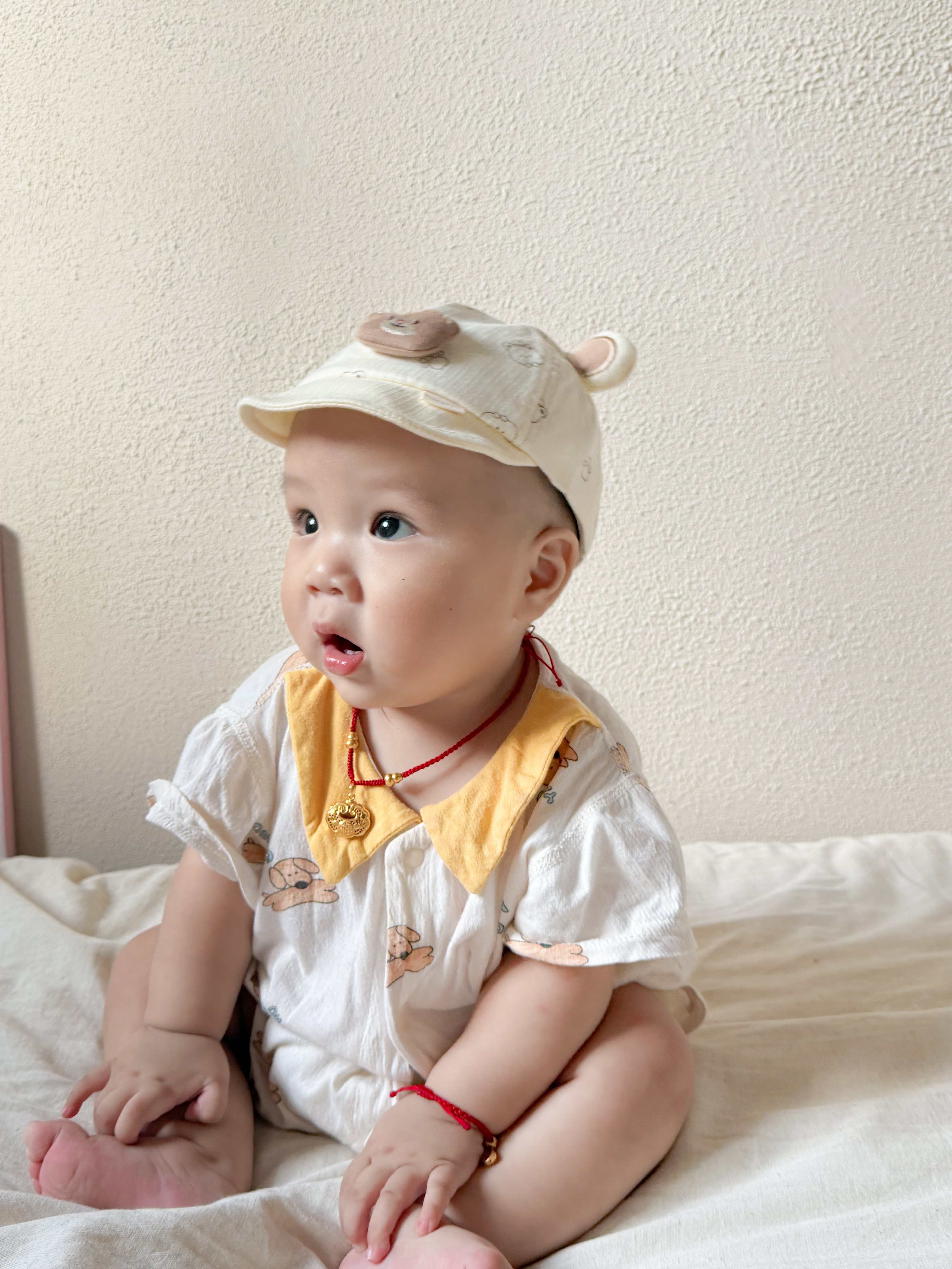 爱宝适婴儿帽子春秋宝宝鸭舌帽儿童棒球帽男女童外出遮阳帽太阳帽T366 实拍图