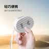 小度智能随身音箱 便携蓝牙音箱 迷你音响 小度智能音箱 智能语音助手 蓝牙5.0连接 白色 实拍图