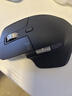罗技（Logitech）大师系列 MX Master 3S 菁英版 无线蓝牙鼠标  办公静音鼠标 人体工学 石墨黑 无线接收器需另购买 实拍图
