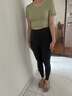 VICTORIATOURIST瑜伽服女运动套装夏季防晒跑步普拉提健身服美背含胸垫两件套 实拍图