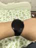 华为HUAWEI WATCH 5 46mm基础款深锖色不锈钢表壳苍穹黑首创X-TAP智感窗eSIM通话手表 实拍图