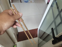 京东京造 筷子 家用食品接触级餐具实木防滑鸡翅木原木【无漆无蜡】10双装 实拍图