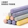 纽赛（NUSIGN）【开学必备】彩色笔杆铅笔学生考试专用书写练字儿童绘画美术素描 10支NS724-HB 得力旗下高端品牌 实拍图