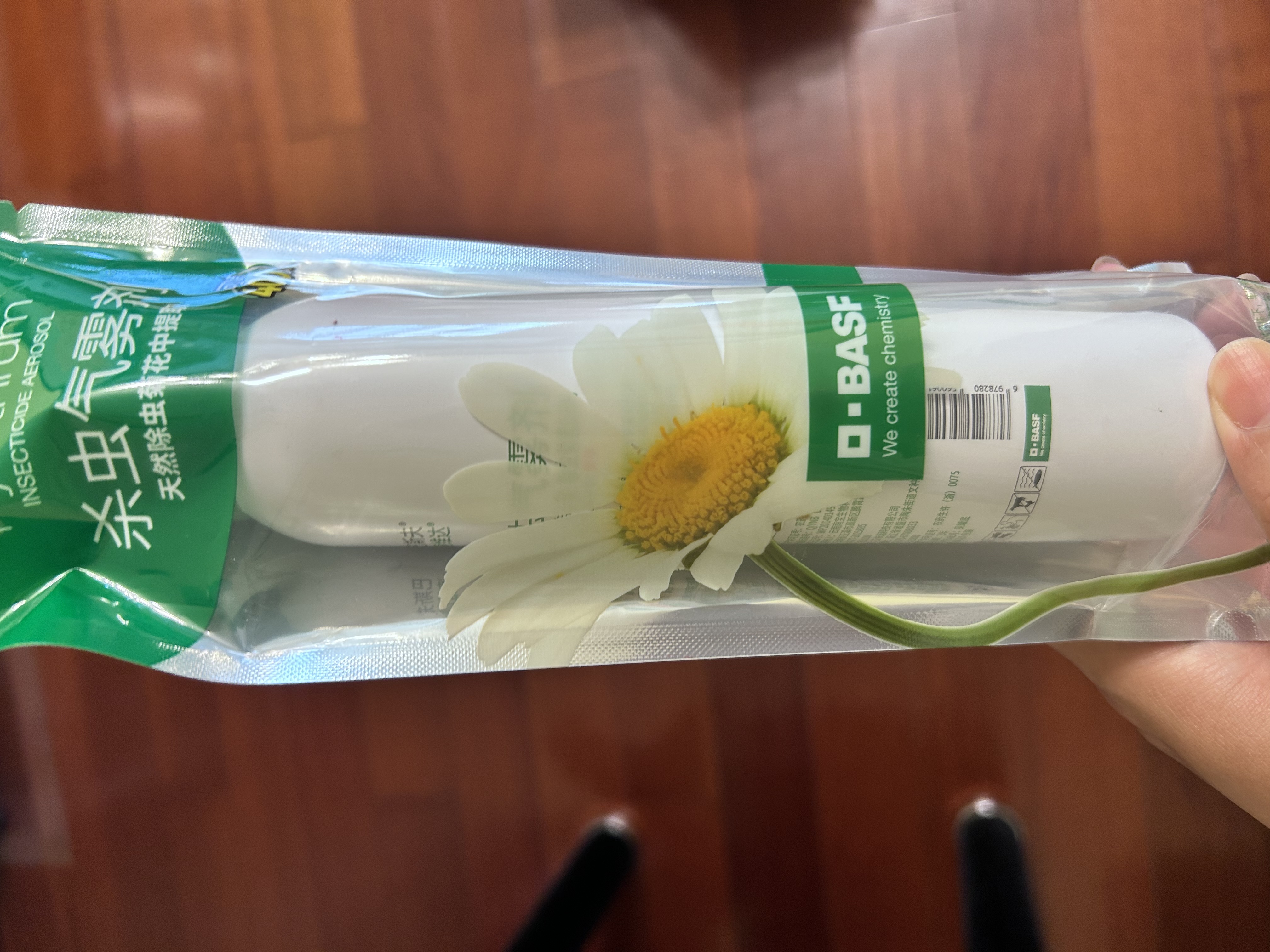 巴斯夫除虫菊杀虫剂喷雾蟑螂药跳蚤苍蝇蚊子非蚂蚁臭虫衣鱼小飞虫165ml 实拍图