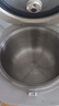 美的（Midea）电饭煲 3L家用电饭锅 316L不锈钢无涂层煮饭锅 2-3人智能预约0涂层煲汤煮粥MB-RE387S 实拍图