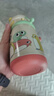 babycare儿童保温杯婴幼儿学饮宝宝吸管杯316L不锈钢保温杯幼儿园保温水壶 赠直通吸嘴- 背带款浅嗬绿450ml 实拍图