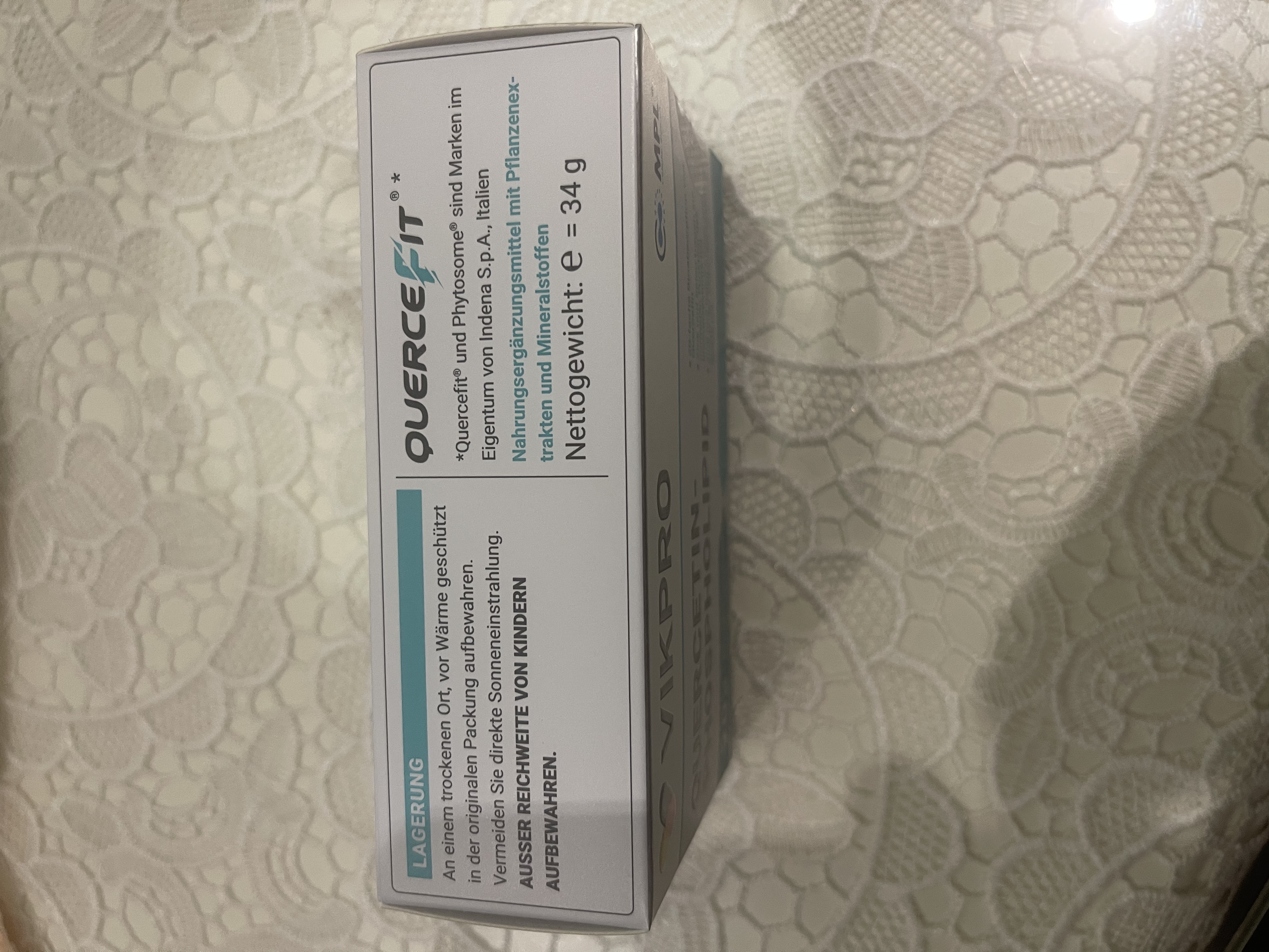 VIKpro德唯宝槲皮素肺立清 肺健康清肺润肺止咳化痰戒烟 60粒 实拍图