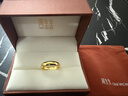 周生生素圈光身面活口泥鳅背开口黄金戒指 足金情侣结婚对戒09141R计价 7.71克(含工费160元) 实拍图