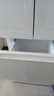 海尔（Haier）冰箱345升彩晶面板一级能效风冷无霜超薄家用法式多门双开门四门四开门小户型Leader系列电冰箱 钢化玻璃面板丨净味除菌丨升级款丨 345升 实拍图
