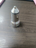 纽曼（Newmine）车载充电器点烟器一拖二双USB金属车充电压显示检测快充SX001-008 实拍图
