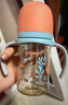 贝亲（Pigeon）PPSU双把手防胀气奶瓶240ml 丛林小兔 M号奶嘴 3月+ AA218 实拍图
