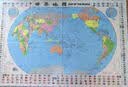 升级版 中国地图+世界地图 0.87米*0.58米 学生教室家用商务办公室地图 袋装 实拍图