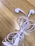 联想（Lenovo）有线耳机 HIFI音质高解析音频带麦降噪直播k歌唱歌音乐运动半入耳式游戏电脑耳机type-c YF01紫色 实拍图