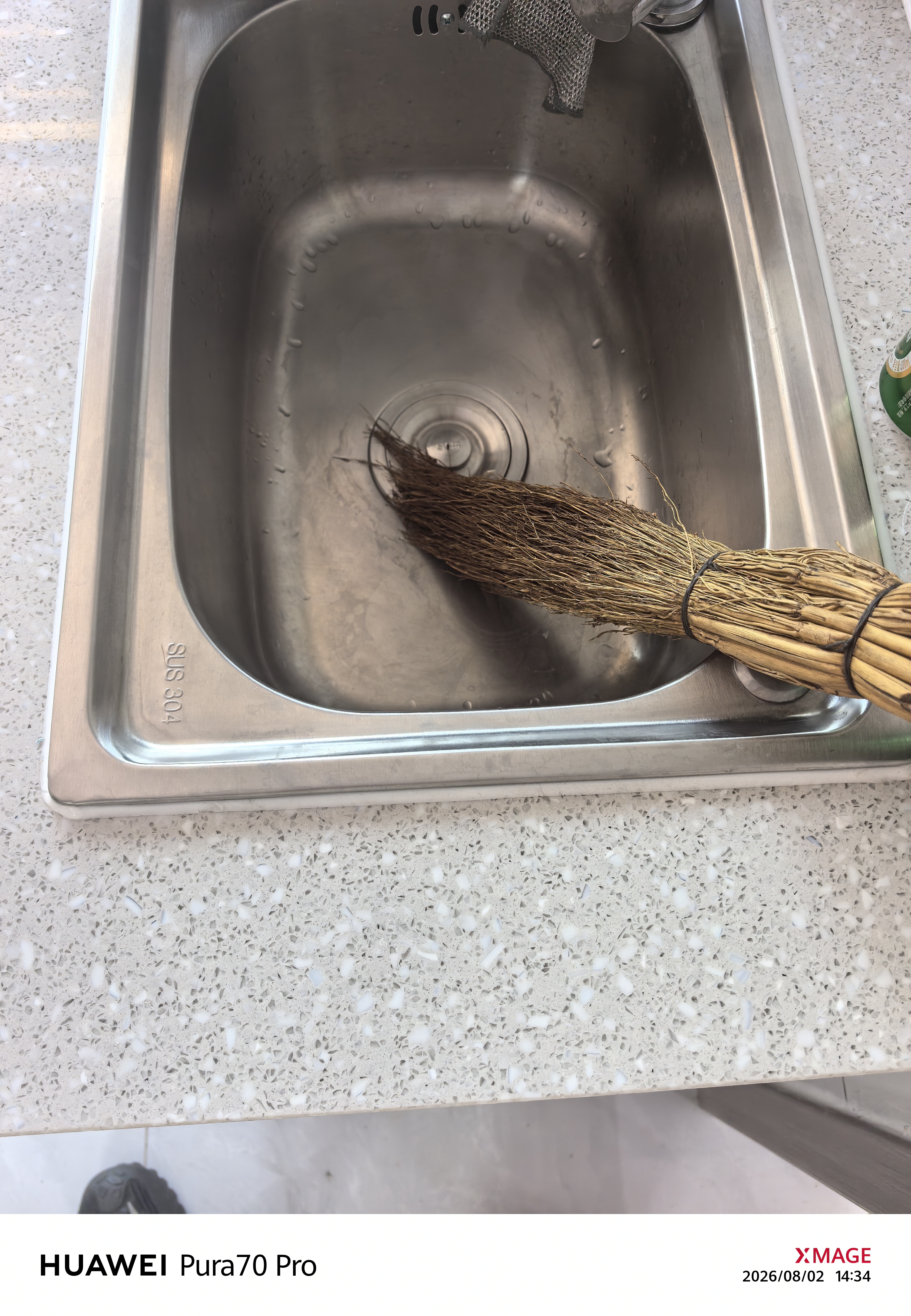 名爵（MEJUE）水槽洗菜盆小单槽冷热水龙头套装304不锈钢厨房淘菜洗碗池Z-02401 实拍图