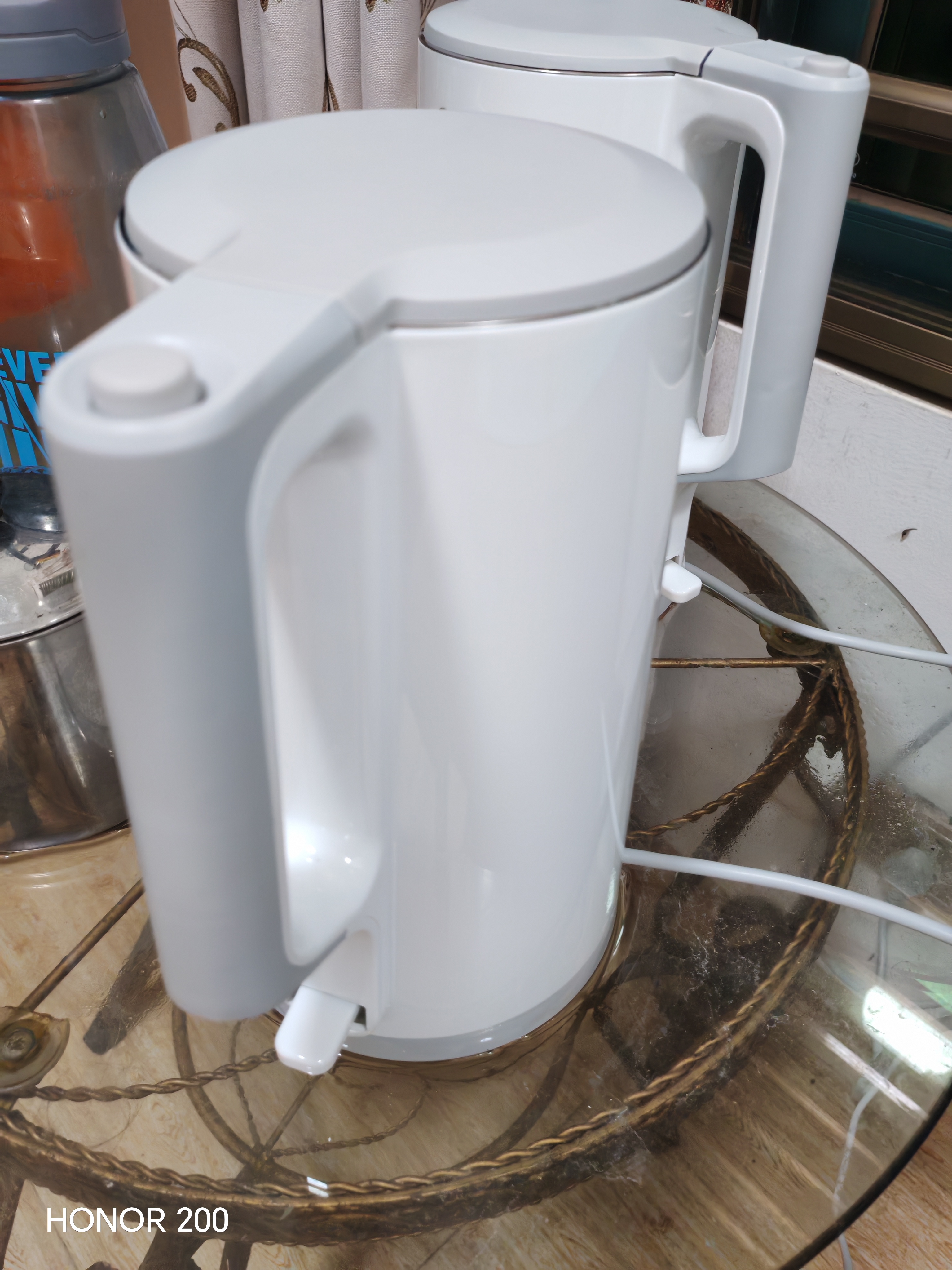 美的（Midea）烧水壶电热水壶304食品级不锈钢无缝内胆双层防烫1.7L大容量1800W智能断电SHJ1721 实拍图