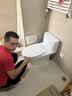 TOTO马桶喷射虹吸式连体全包智洁节水防臭CW887 400坑距(04-A) 实拍图