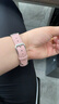 Apple/苹果 Watch S11 智能手表GPS款46毫米玫瑰金色铝金属表壳淡桃粉色运动型表带S/M MEVT4CH/B 实拍图