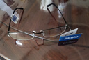 精工（SEIKO）眼镜框男款半框钛材远近视眼镜架HT01080 76 55mm亮深灰/银钯色 实拍图