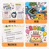 得力（deli）36色儿童学生水性丙烯马克笔PP盒装水彩笔生日礼物防水手绘咕卡荧光记号笔树涂鸦美育毕业礼物 实拍图