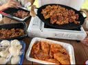 探险者（TAN XIAN ZHE）户外卡式炉露营炉具便携式野外煮火锅炉子卡磁炉全套带锅野餐套装 炉+箱+气券(赠品)*4+木把烤盘 实拍图