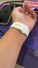 Apple/苹果 Watch S11 智能手表GPS款42毫米玫瑰金色铝金属表壳淡桃粉色运动型表带S/M MEUN4CH/B 实拍图