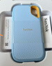 闪迪（SanDisk）1TB Nvme移动固态硬盘（PSSD）E61至尊极速卓越版海天蓝SSD 读速1050MB/s 手机直连笔记本外接 实拍图