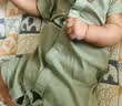 babylove婴儿连体衣夏季莫代尔轻薄透气男女宝宝哈衣爬服短袖家居衣服夏装 实拍图