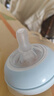 新安怡（AVENT）飞利浦 自然舒饮断乳鸭嘴6月+仿真母乳硅胶奶瓶奶嘴新生婴儿 实拍图