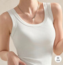 猫人夏季薄款棉质背心女2026新款外穿显瘦遮副乳内搭美背吊带打底上衣 实拍图