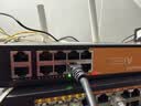 keepLINKKP-9000-208GTP-J AI智能千兆交换机8百兆POE+2千兆级联120W监控摄像头网络分线分流交换器/台 实拍图