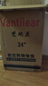 梵地亚行李箱男24英寸万向轮拉杆箱大容量旅行箱飞机密码箱女皮箱子黑色 实拍图