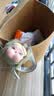 MUJI 纸编托特包 挎包女包 包包轻便手提包编织包通勤 浅棕色 长款 上口36*下底18.5*高30cm 实拍图