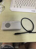 阿卡西斯（acasis）80Gbps硬盘盒兼容雷电5/4 USB4 M.2 NVMe移动硬盘盒适用Mac mini M4电脑SSD扩容TB501Pro银 实拍图